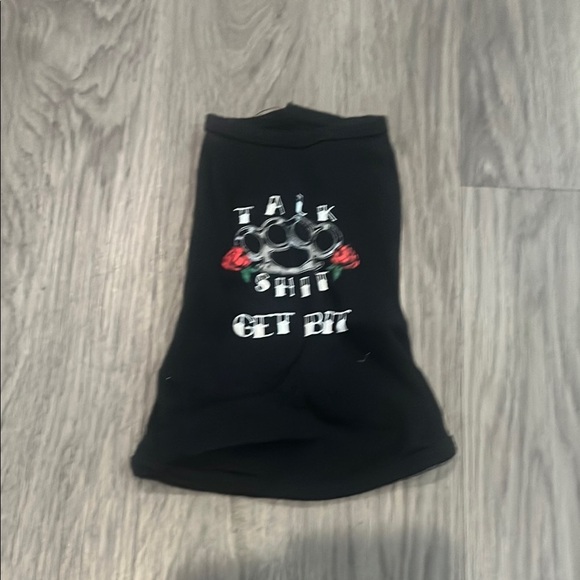 Other - Black Graphic Dog Shirt
